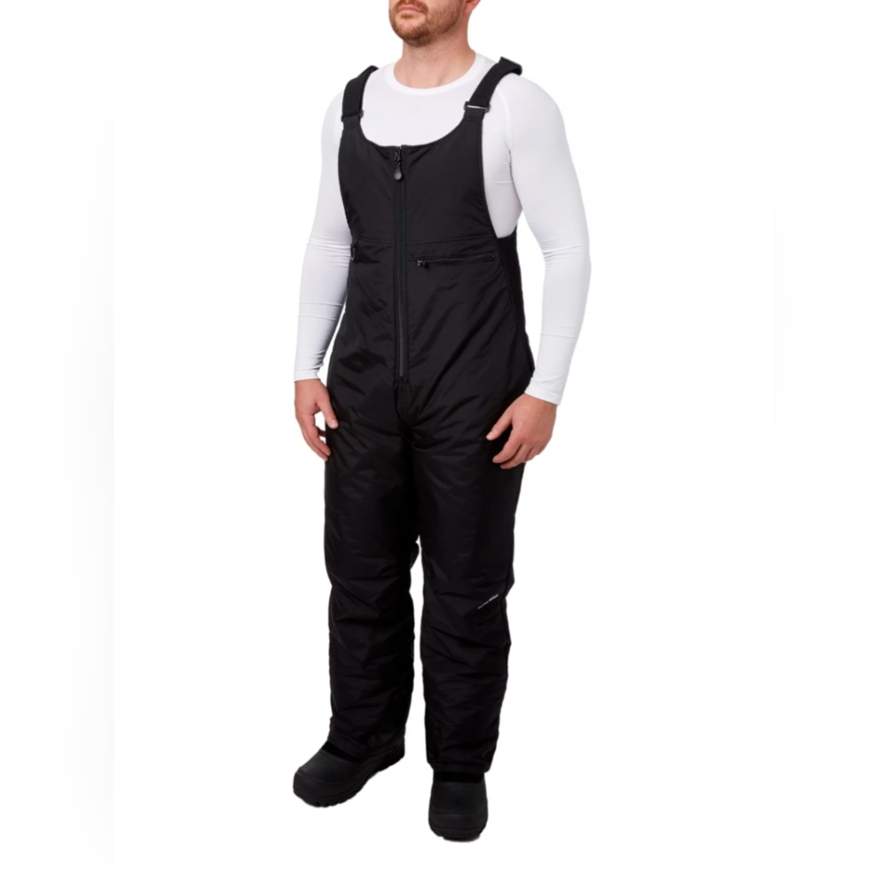 Men's Black Ski & Snowboard Bib